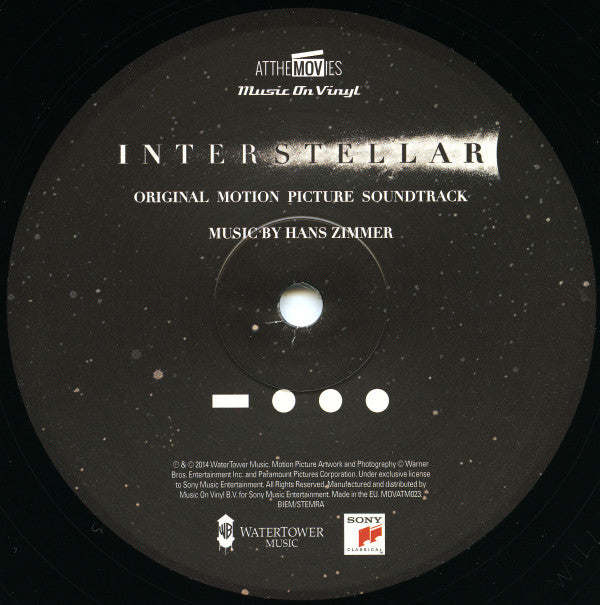 Hans Zimmer - Interstellar (Original Motion Picture Soundtrack) | Mint (M) Mint (M)-Music History