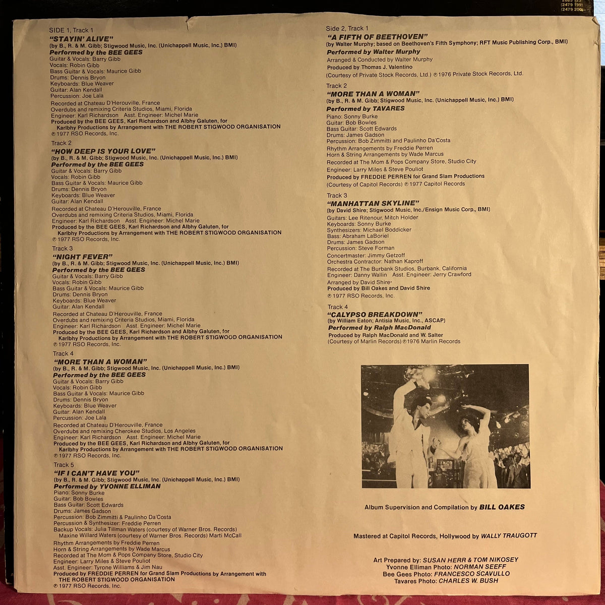 Various - Saturday Night Fever (The Original Movie Sound Track) | Near Mint (NM) Excellent (EX)-Music History