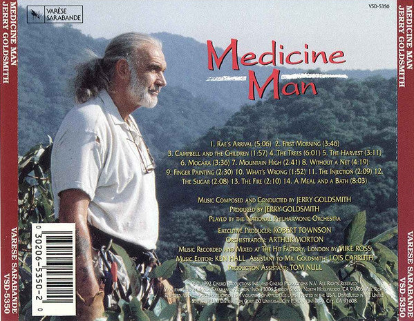 Jerry Goldsmith - Medicine Man (Original Motion Picture Soundtrack) (cd) | Near Mint (NM) Near Mint (NM)-Music History