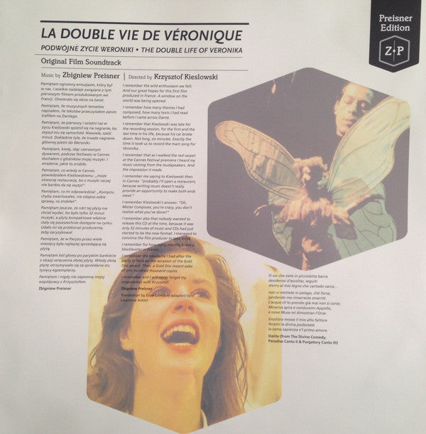 La Double Vie De Véronique = Podwójne Życie Weroniki = The Double Life Of Veronika (Original Film Soundtrack) | Mint (M) Mint (M)-Music History