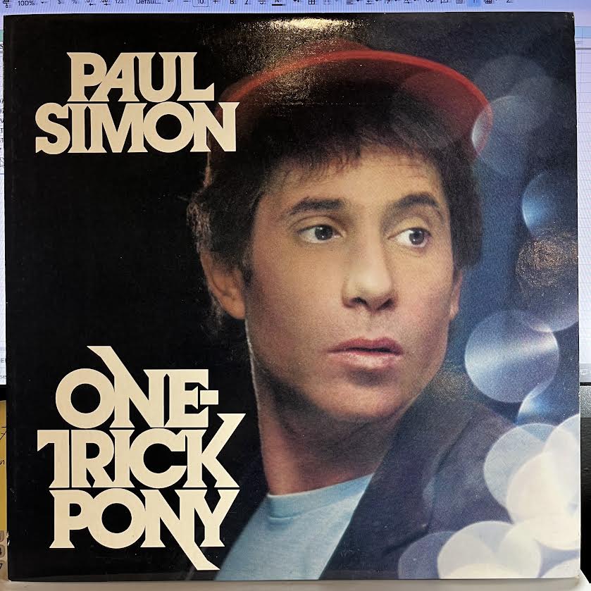 Paul Simon - One-Trick Pony *SPECIALTY 1980* | Near Mint (NM) Near Mint (NM)-Music History