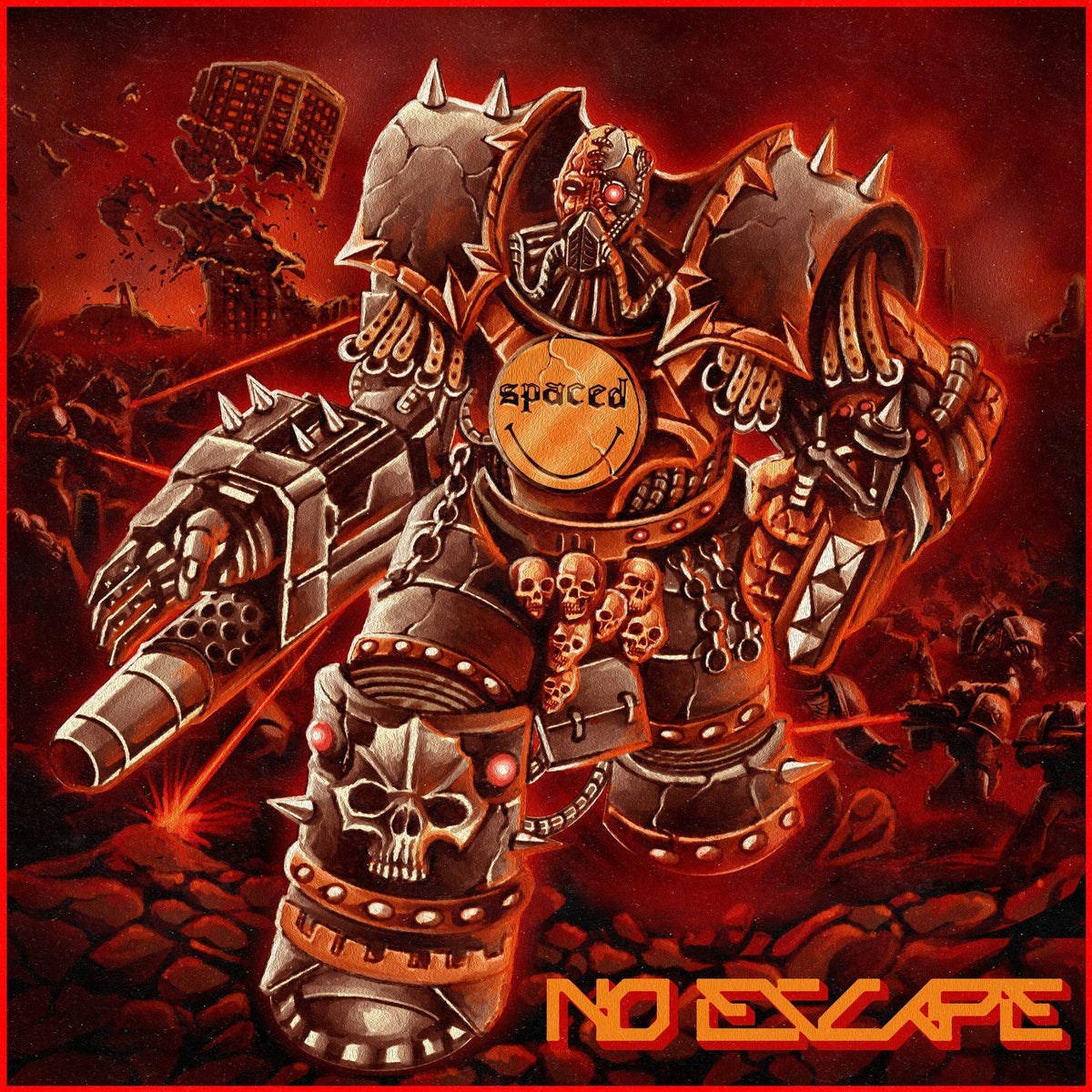 Spaced - No Escape (Indie Exclusive) [Coke Bottle / Oxblood W/ Black Splatter Vinyl] |-Music History