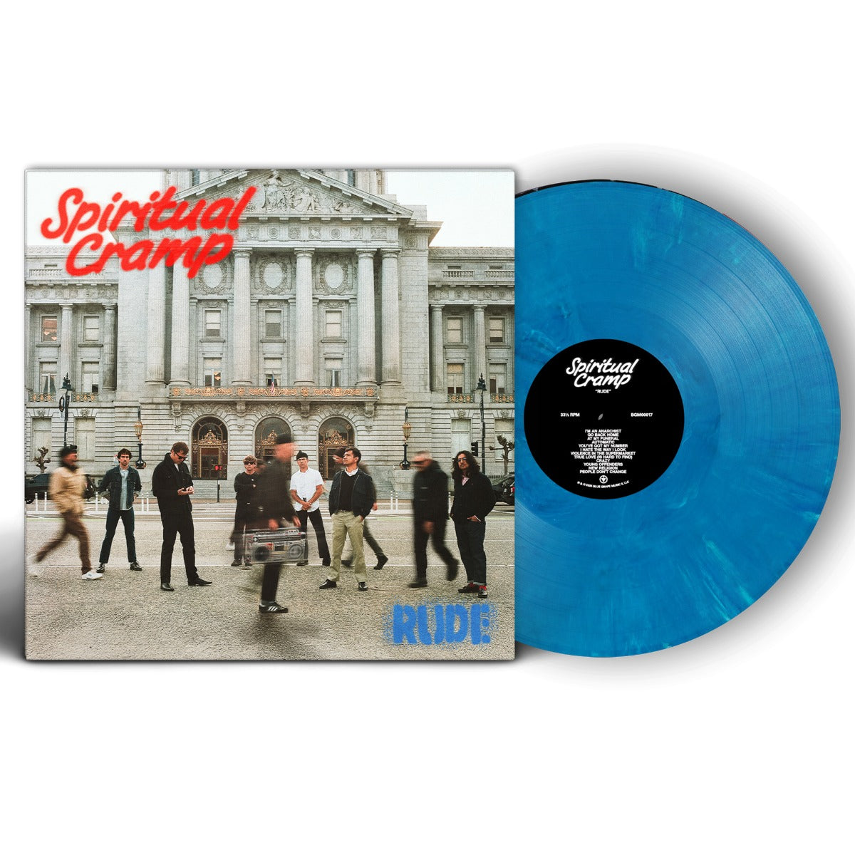 Spiritual Cramp - Rude (Blue Marble Vinyl) |-Music History