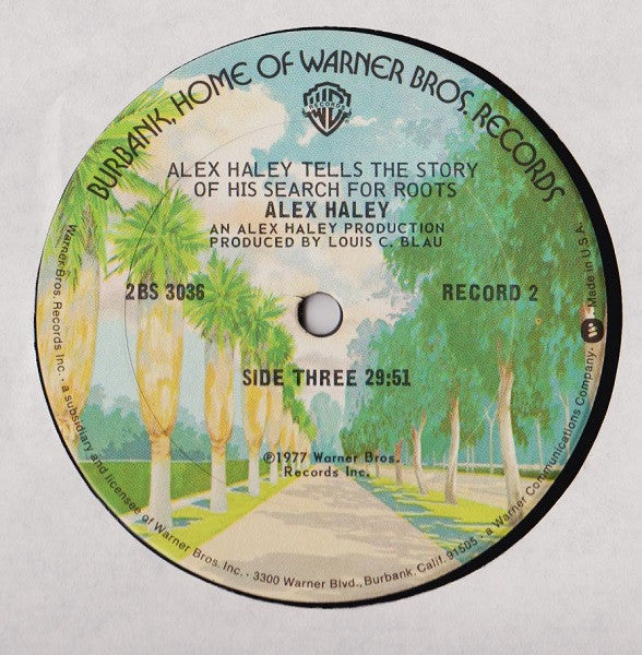Alex Haley - Tells The Story Of His Search For Roots | Mint (M) Near Mint (NM)-Music History