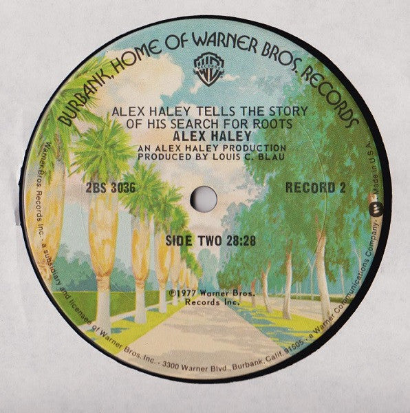 Alex Haley - Tells The Story Of His Search For Roots | Mint (M) Near Mint (NM)-Music History