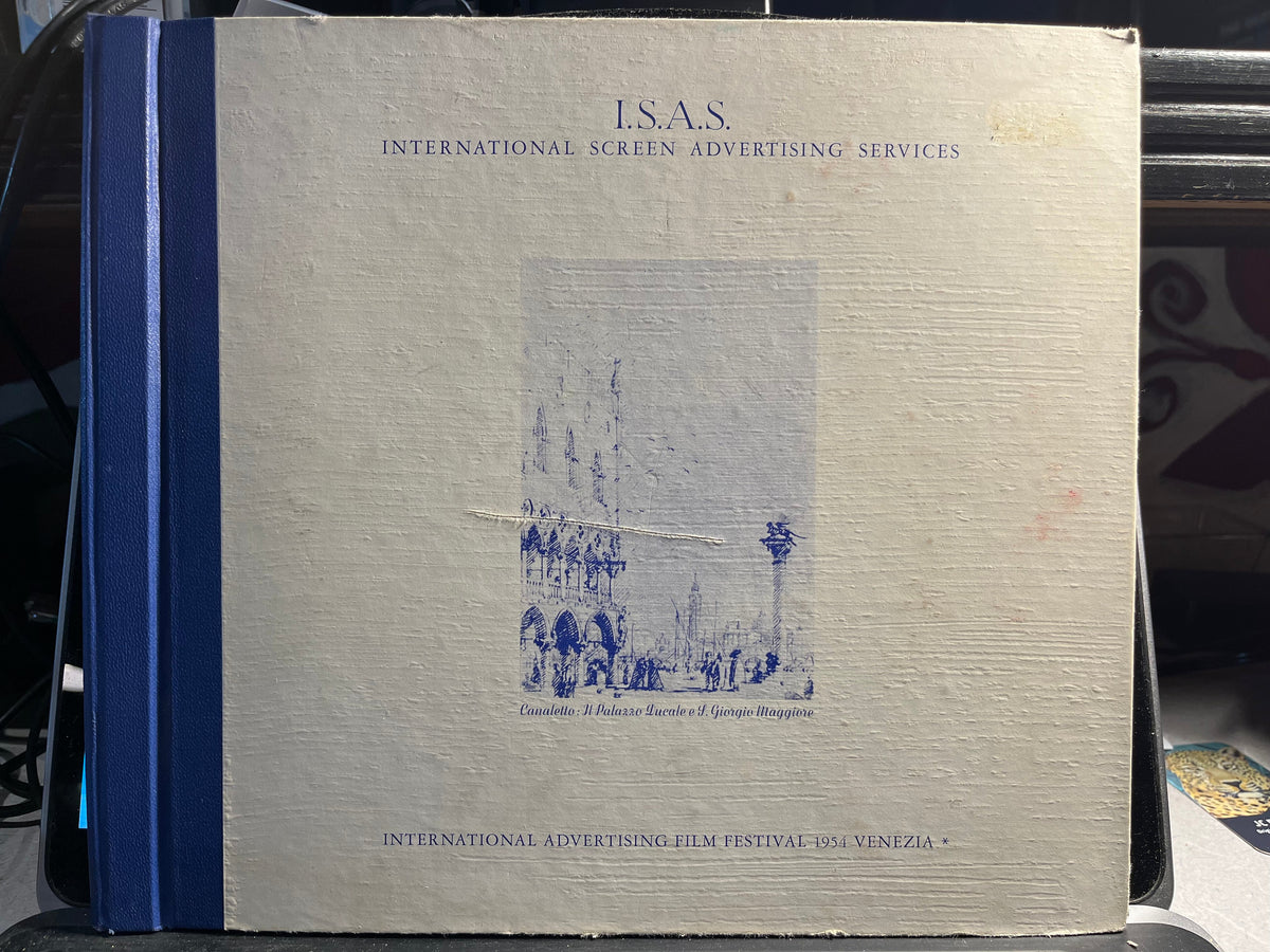 I.S.A.S. - International Advertising Film Festival 1954 Venezia | Near Mint (NM) Excellent (EX)-Music History
