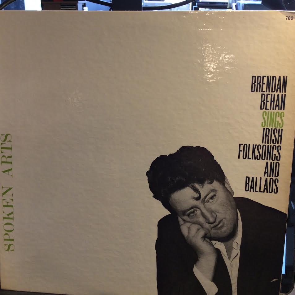 Brendan Behan - Irish Folksongs And Ballads (VINYL) | Near Mint- (NM-) Near Mint (NM)-Music History