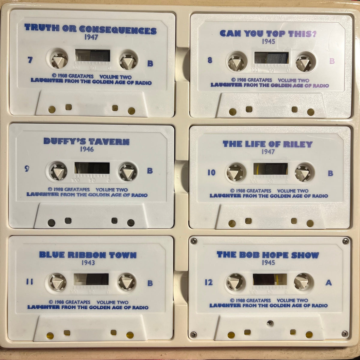 Various - Laughter From The Golden Age Of Radio *12xCASSETTE BOX* | Excellent (EX)-Music History