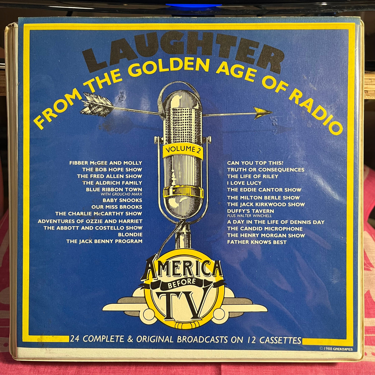 Various - Laughter From The Golden Age Of Radio *12xCASSETTE BOX* | Excellent (EX)-Music History