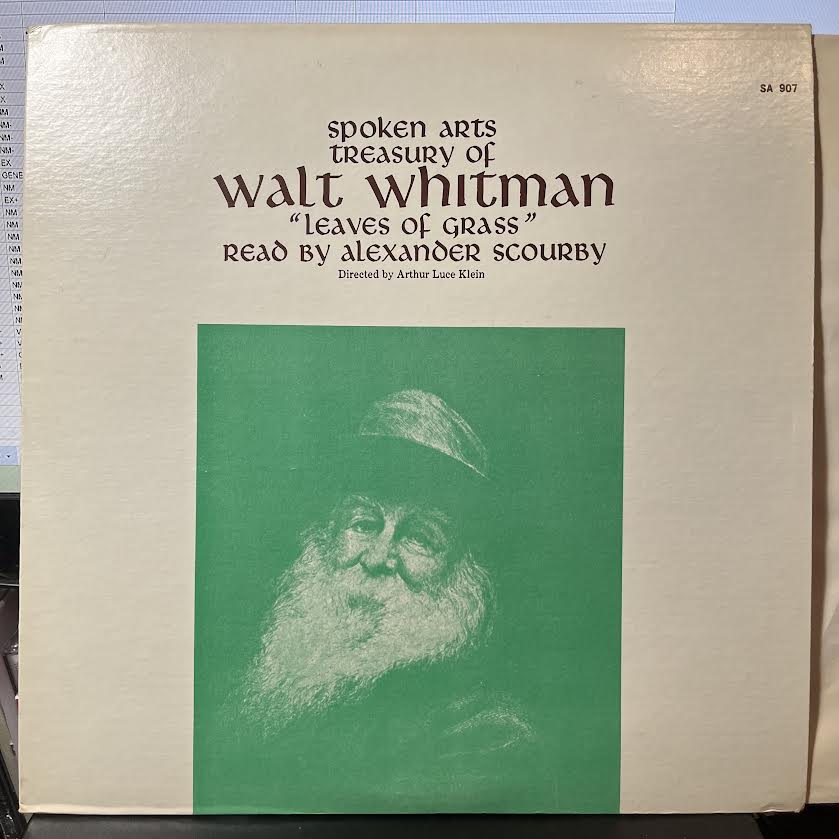 Treasury Of Walt Whitman: Leaves Of Grass (VINYL) | Near Mint (NM) Near Mint (NM)-Music History