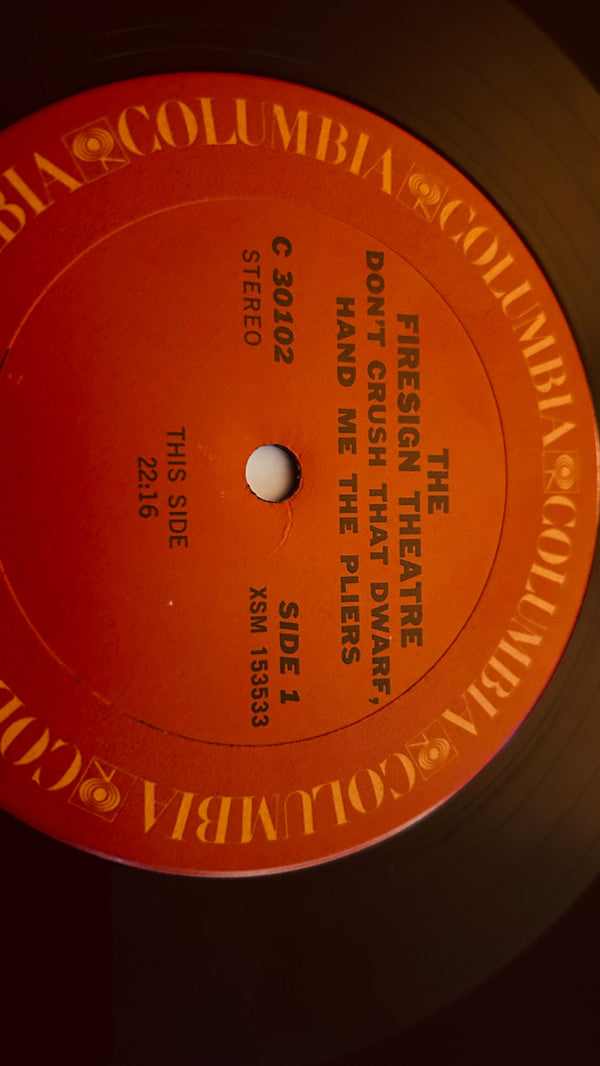 The Firesign Theatre - Don't Crush That Dwarf, Hand Me The Pliers | Near Mint (NM) Near Mint (NM)-Music History