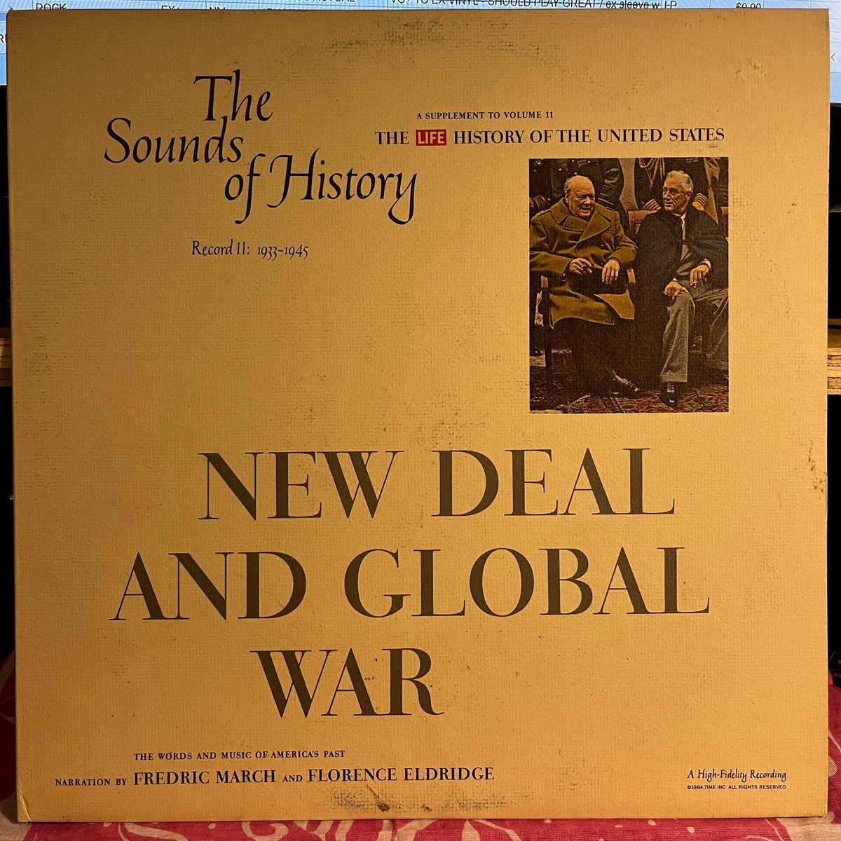Various - The Sounds Of History Record 11: 1933-1945 / New Deal And Global War | Near Mint (NM) Excellent (EX)-Music History