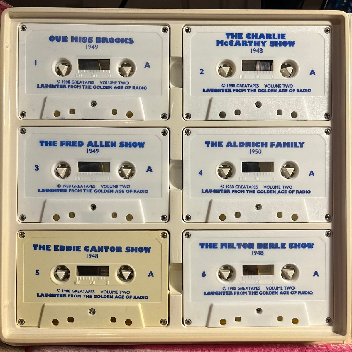 Various - Laughter From The Golden Age Of Radio *12xCASSETTE BOX* | Excellent (EX)-Music History