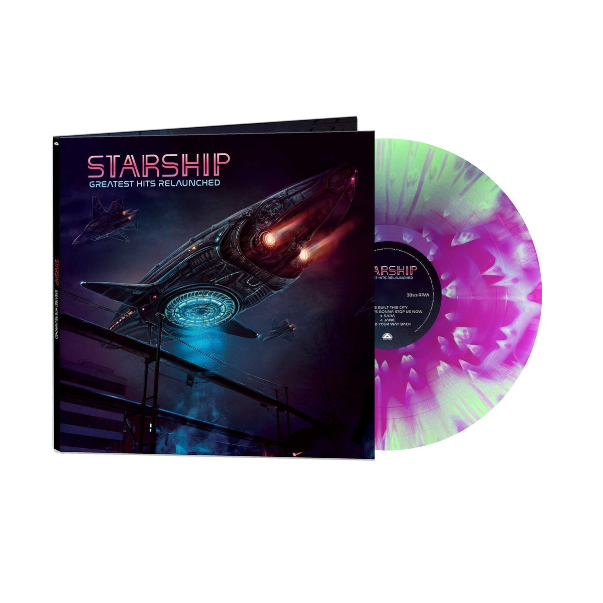 Starship - Greatest Hits Relaunched (Limited Edition) [Coke Bottle Green / Purple Haze Splatter Vinyl] |-Music History