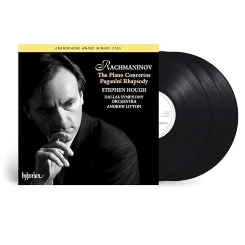 Stephen Hough/Andrew Litton/Dallas Symphony - Rachmaninoff: Piano Concertos 1-4; Paganini Rhapsody [3Lp] |-Music History