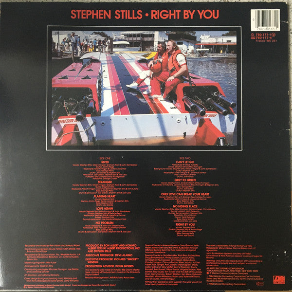 Stephen Stills - Right By You | Near Mint (NM) Near Mint (NM)-Music History