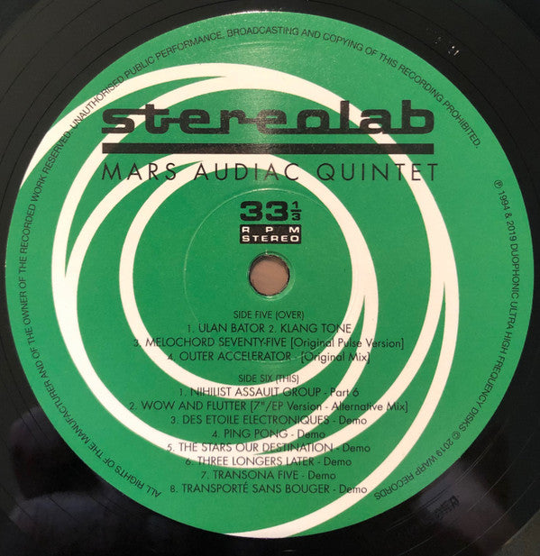 Stereolab - Mars Audiac Quintet | Mint (M) Mint (M)-Music History
