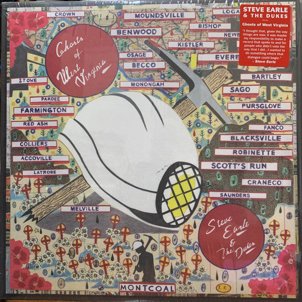 Steve Earle & The Dukes - Ghosts Of West Virginia | Mint (M) Mint (M)-Music History