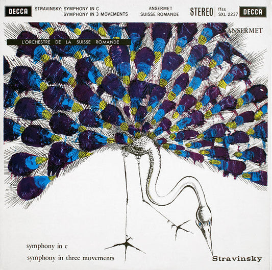 Stravinsky, Ansermet, L'Orchestre De La Suisse Rom - Symphony In C / Symphony In Three Movements |-Music History