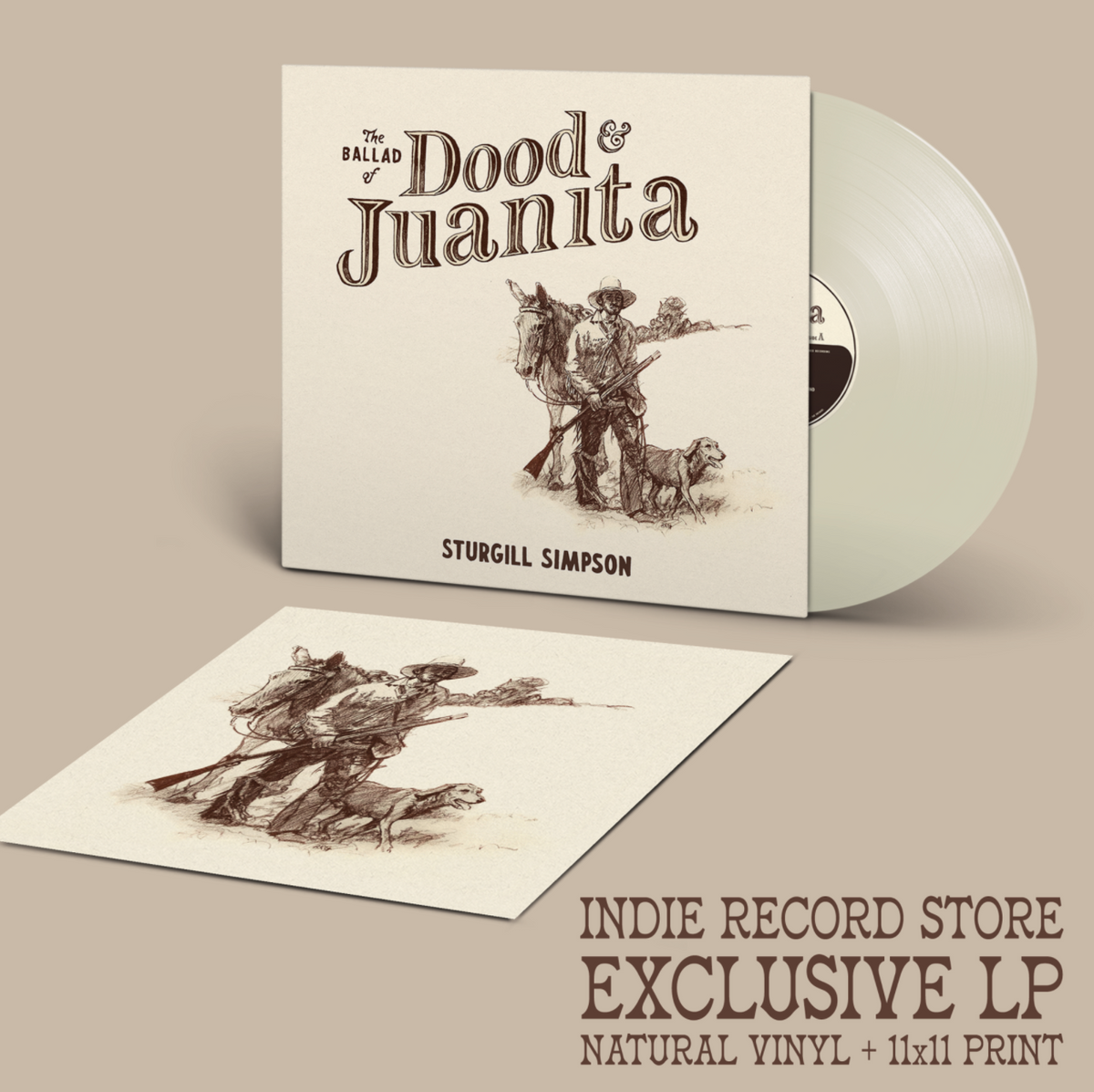 Sturgill Simpson - The Ballad Of Dood & Juanita (IEX: NATURAL CLEAR VINYL) | Mint (M) Mint (M)-Music History