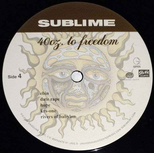 Sublime (2) - 40oz. To Freedom (2xVINYL) | Mint (M) Mint (M)-Music History