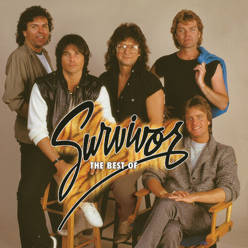 Survivor The Best Of Survivor (180 Gram,Poster/Gatefold Cover) [Black & Blue Swirl Vinyl] [2LP] - Vinyl-Music History