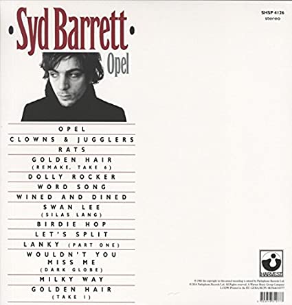 Syd Barrett - Opel [Import] (VINYL) | Mint (M) Mint (M)-Music History