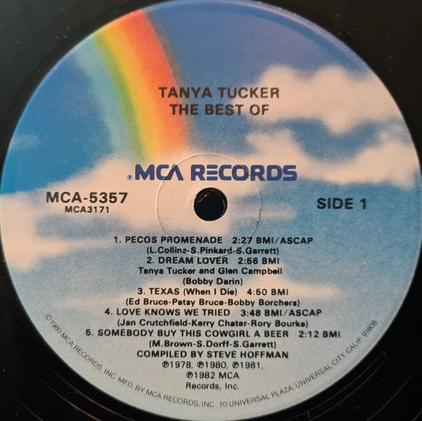Tanya Tucker - The Best Of Tanya Tucker | Near Mint (NM) Near Mint (NM)-Music History