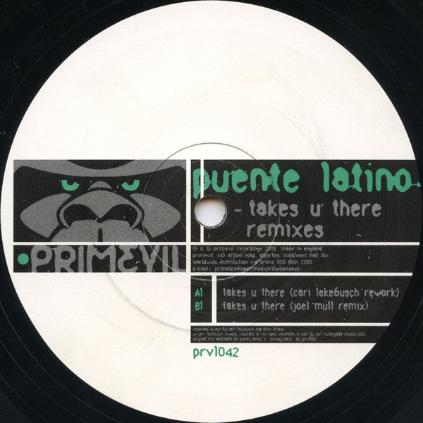 Puente Latino - Takes U There Remixes | Near Mint+ (NM+) Excellent (EX)--Music History