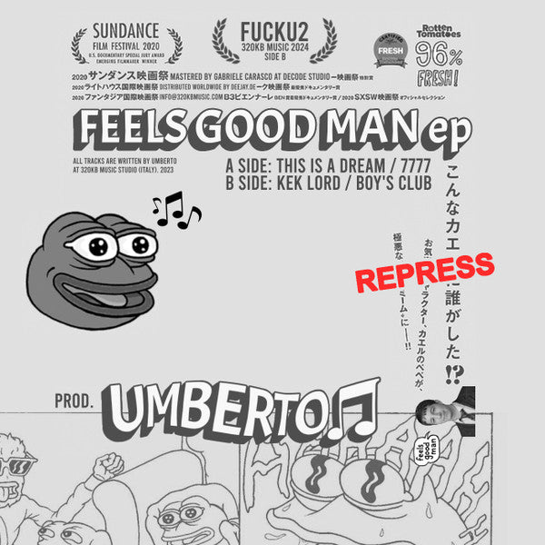 Feels Good Man EP | Mint (M) Generic--Music History