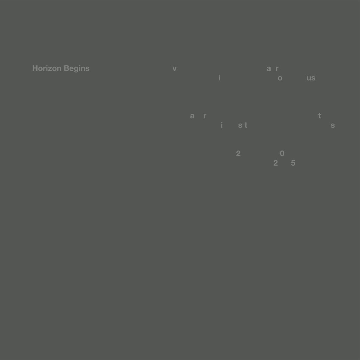Various - Horizon Begins 1 (2xVINYL) | Mint (M) Mint (M)--Music History