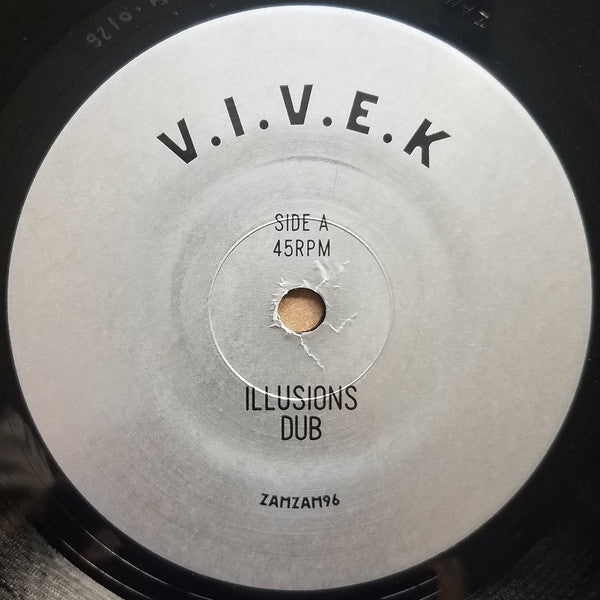 V.I.V.E.K - Illusions Dub (7" VINYL) | Mint (M) Mint (M)--Music History