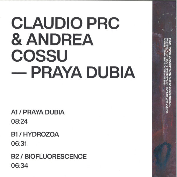 Claudio Prc - Praya Dubia (VINYL) | Mint (M) Mint (M)--Music History