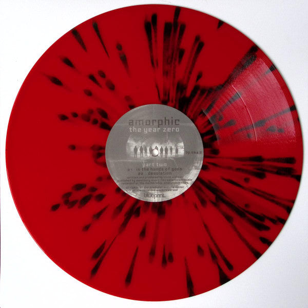 Amorphic - The Year Zero Part Two (Red Black Splatter Vinyl 12") | Mint (M) Mint (M)--Music History