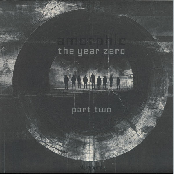Amorphic - The Year Zero Part Two (Red Black Splatter Vinyl 12") | Mint (M) Mint (M)--Music History