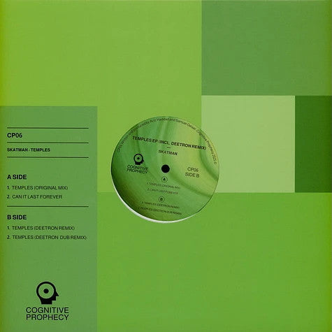 Skatman - Temples EP (VINYL 12") |--Music History