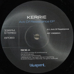 KERRIE - ACT OF RESISTANCE (VINYL) | Mint (M) Mint (M)--Music History