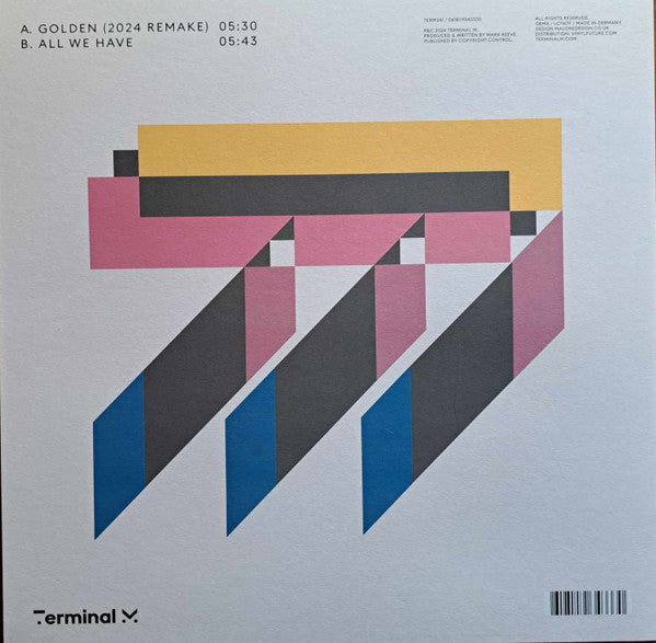 Mark Reeve - Golden (2024 Remake)(VINYL) | Mint (M) Mint (M)--Music History