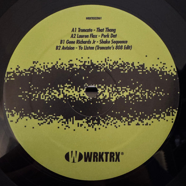 Various - WRKTRXLTD01 (VINYL) | Mint (M) Generic--Music History