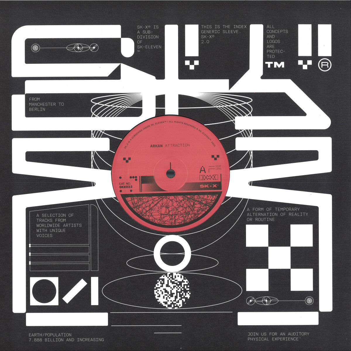 Arkan - Attraction (VINYL 12" SK_Eleven SK11X032 2025) | NEW Mint (M) Mint (M)--Music History