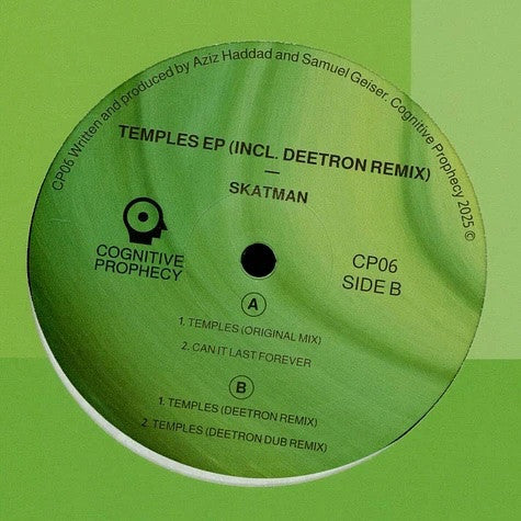 Skatman - Temples EP (VINYL 12") |--Music History