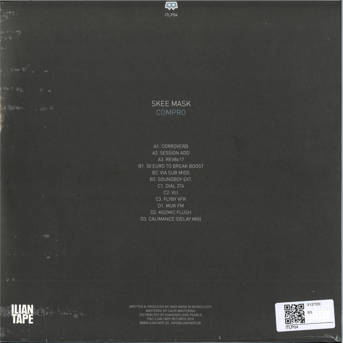 Skee Mask - Compro (VINYL 2xLP Ilian Tape ITLP04 2022) | Mint (M) Mint (M)--Music History
