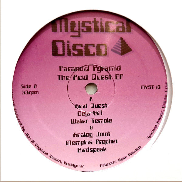 The Acid Quest EP (VINYL) | Mint (M) Generic--Music History