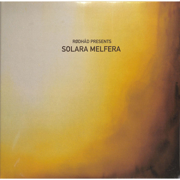 Rødhåd Presents: Solara Melfera (2xVINYL) | Mint (M) Mint (M)--Music History