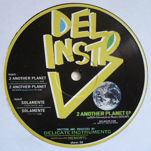 Delicate Instruments - 2 Another Planet EP | Mint (M) Generic--Music History