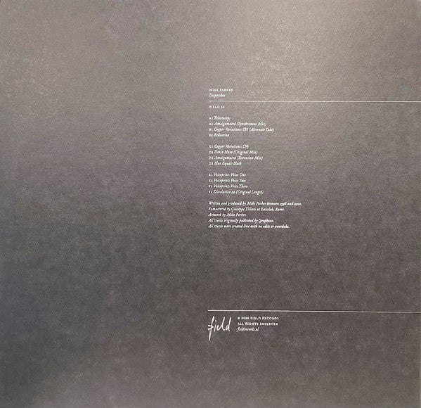 Mike Parker - Dispatches (VINYL 3xLP) | NEW Mint (M) Mint (M)--Music History