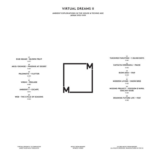 Virtual Dreams II (Ambient Explorations In The House & Techno Age, Japan 1993-1999) | Mint (M)--Music History