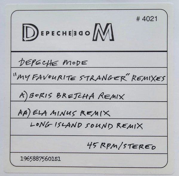My Favourite Stranger (Remixes) | Mint (M) Mint (M)--Music History