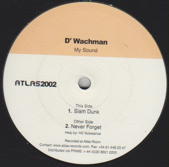 D'Wachman - My Sound | Excellent (EX) Generic--Music History