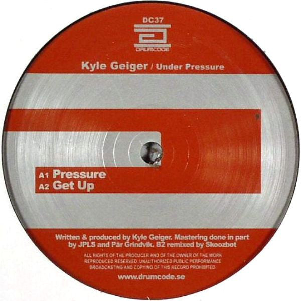 Kyle Geiger - Under Pressure (VINYL) |--Music History